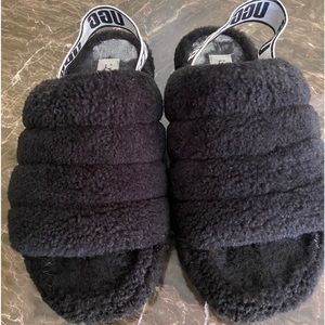 UGG black slippers